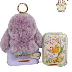 Authentic Bunny LuLu "Dreamy" Keychain